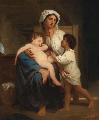 The Sleep by William Adolphe Bouguereau